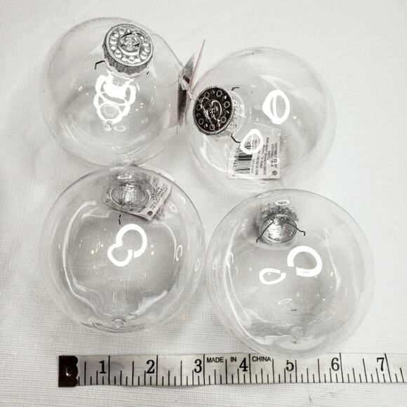 Holiday Pillow Reindeer Socks Wooded Plaque and Ornaments Bundle - Picture 6 of 7